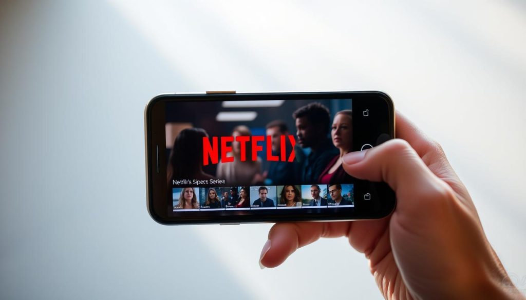 Assista às séries mais populares da Netflix pelo celular